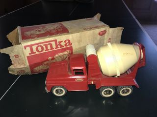 Vintage 1960s Tonka Cement Mixer Truck No.  620 -