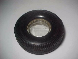 Vintage - Firestone Deluxe Champion Gum Dipped Tire Ashtray