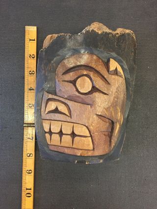Northwest Coast First Nations Native Carving Art Bear Carving Combine