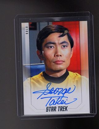 Star Trek Inflexions George Takei Autographed Card 2