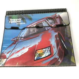 Vintage 1980s 90s Ferrari Exotic Car Trapper Keeper Notebook – Back To School