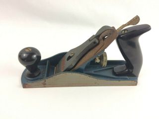Vintage Type 20 (1962 - 1967) Stanley Hand Plane,  9 3/4 Inches Long,  Good Handles 2