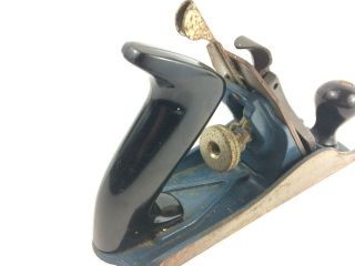Vintage Type 20 (1962 - 1967) Stanley Hand Plane,  9 3/4 Inches Long,  Good Handles 3
