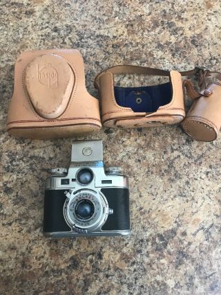 Bolsey Model C Vintage Twin Lens Reflex Camera