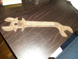 Old Antique Vintage King Plow Farm Implement Tractor Wrench Tool Atlanta Ga K55