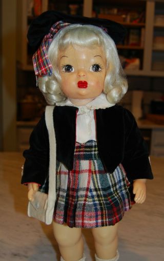 Vintage Terri Lee Doll Clothing - Terri Lee Scotch Costume - Complete 3560k