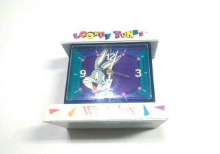 Vintage Westclox Looney Tunes Electric Alarm Clock Model 22090 - 22540 Usa
