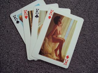 Vintage Esquire Cheesecake Pin Up Girls Large Playing Cards - Hong Kong 2
