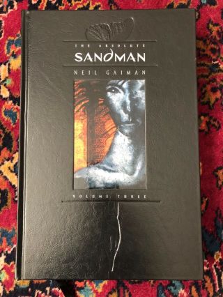 The Absolute Sandman Volume 3 By Neil Gaiman Leather Hardcover First Printing