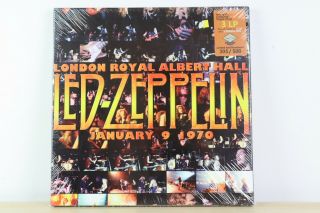 Led Zeppelin London Royal Albert Hall January 9 1970 3 Lp 2 Cd Box Set
