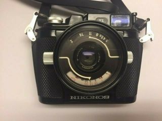 Vintage Nikon Nikonos Ii Underwater 35mm Film Camera With Nikkor 35mm F2.  5 Lens