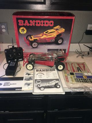 Vintage Cox Bandido Rc Buggy,  Box