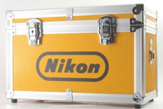 【rare 】nikon Vintage Yellow Hard Aluminum Film Camera Case From Japan 170