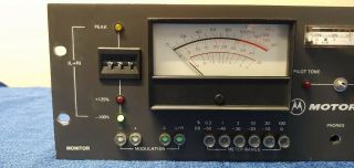 Vintage Motorola C - Quam 1310 Stereo Monitor from radio station 3