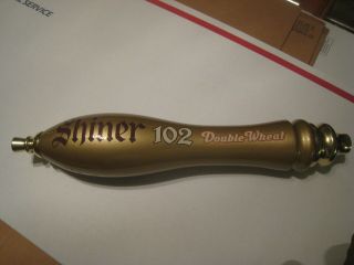 Shiner Bock 102 Double Wheat Beer Tapper Handle Pub Style