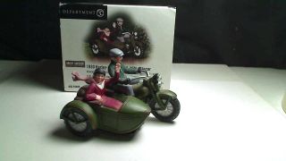1930 Harley Davidson Vl With Sidecar Dept.  56 Christmas In The City 56 - 59409