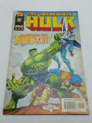 Marvel Comic The Incredible Hulk Vol 1 No 449 1997 N1c82