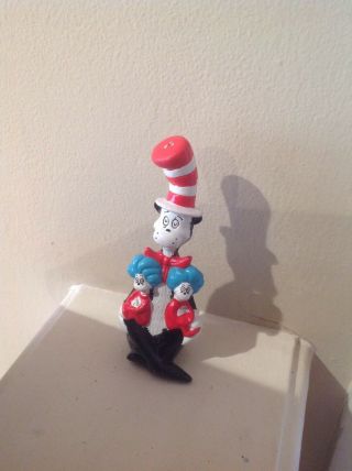 Dr.  Seuss Cat In The Hat With Thing 1 & Thing 2 Holiday Christmas Tree Ornament