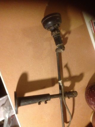 Rare Singer Slf 2 Articulating Arm Industrial Sewing Machine Lamp Light W/brack