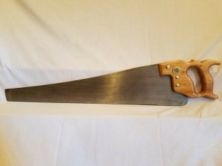 C.  E.  Jennings 26 " 5 - 1/2ppi Ripcut Hand Saw Woodworking Collect/use