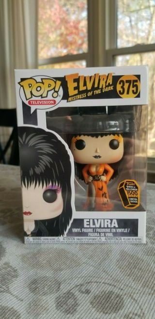 Funko Pop Tv Elvira Mistress Of The Dark 375 Limited Edition 1500