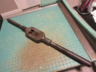 Vintage Wells Bros Co.  Little Giant No.  7 Tap Wrench Greenfield Mass Usa
