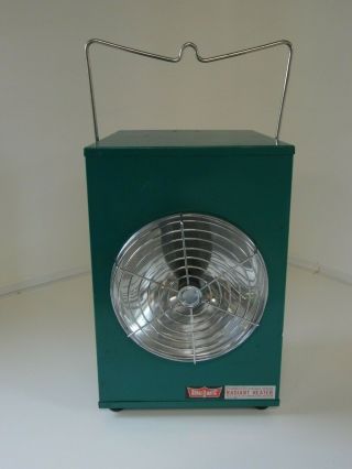 Vintage Bernzomatic Radiant Propane Flameless Portable Heater Vgc