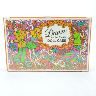 VTG Dawn And Her Friends Doll Case 1971 Dawn Dolls,  Clothes & Accessories EUC 2