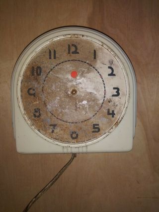 Vintage Telechron Electric Wall Clock Model 2h07