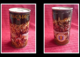 Collectable Australian Steel Beer Can,  Cascade Lager 1983 Tanfl Grand Final 2