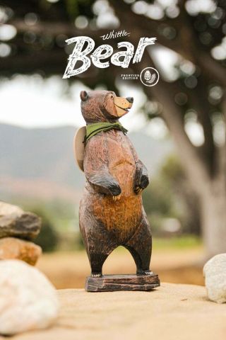 Whittle Shop Limited Edition Bear Carved -