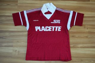 Servette Switzerland Sfc Home Football Shirt 1988 - 1989 Jersey Vintage Adidas 80s