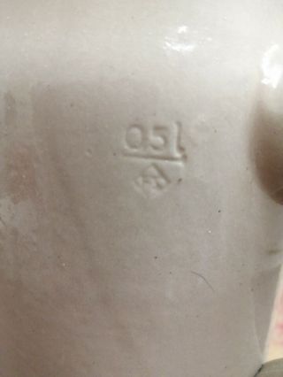 German Pottery Gosser Bier Tankard,  /man cave 3