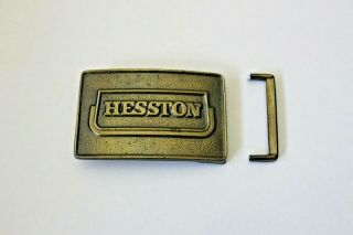 Vintage 1974 Hesston Belt Buckle Broken