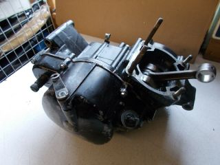 Vintage Kawasaki Kdx175 Lower Engine,  Crank,  Cases,  Clutch,  Bottom End Motor Kdx 175