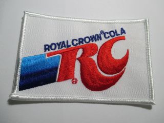 Royal Crown Rc Cola Patch Official And Vintage Patch 4 X 2 3/4 Inch