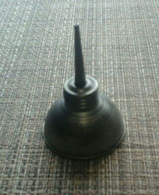 Vintage Mini Thumb Pump Oil Can Small Sewing Machine 2.  75 " Tall Oiler