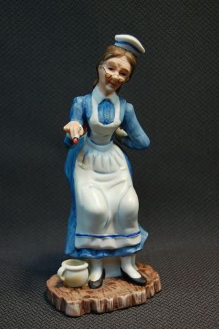 Vintage Lego Porcelain Nurse Figurine