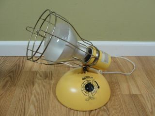 Ge Deluxe Time - A - Tan Sun Tanner Lamp Vintage 1988 Model Rsk6b Made In Usa