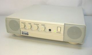 Tandy Mms - 10 Stereo Amplifier Speaker Vgc Vintage Pc Personal Computer Speaker