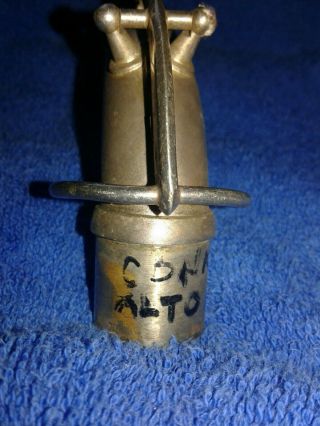 Vintage Conn Alto Sax,  Saxophone Neck with Micro - Tuner 3