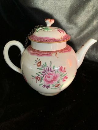 Antique 18th Century Staffordshire Teapot Good