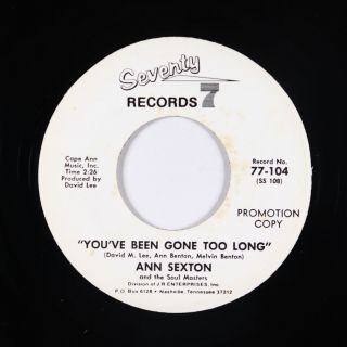 Northern Soul 45 - Ann Sexton - You 