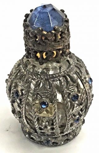 Extremely Rare Antique " Little Drams " Irice Perfume Bottle 1930s