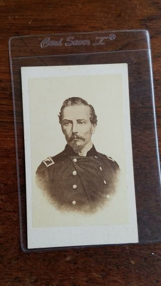 Confederate Civil War General Pgt Beauregard Cdv Image