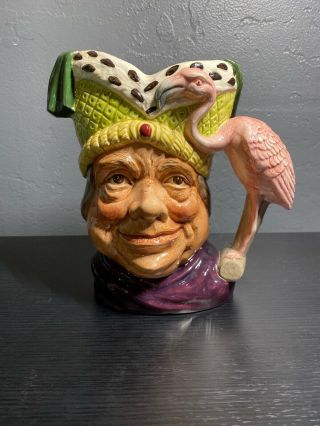 Vintage 1964 Largethe Ugly Duchesse Character Toby Mug Doulton & Co Inch D6599