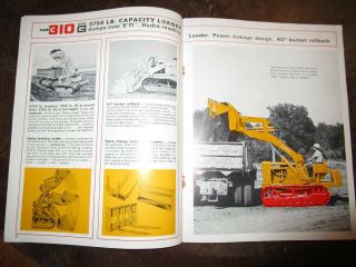 Brochure for the CASE 310 G Series Crawler Tractor,  1964 3