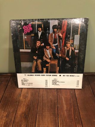 Rare Moby Grape Mono Self Titled Lp Promo Shrink Middle Finger Poster 2 Eye Wow