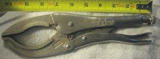 Vintage Vise Grip Petersen Dewitt Ne 12 Lc Clamp,  Welding Tool,  Usa,  Large Capacity
