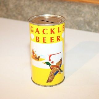 Gackle Beer Bank Top Can